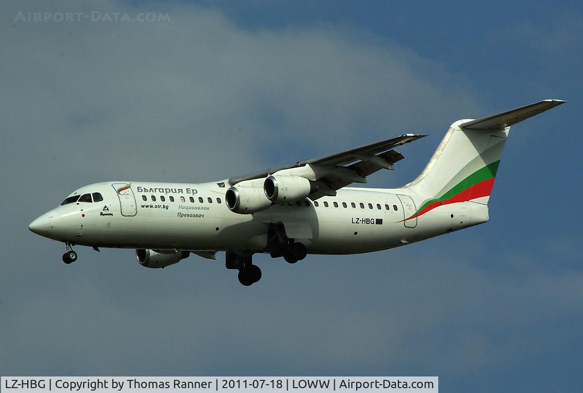 LZ-HBG, 1990 British Aerospace BAe.146-300 C/N E3146, Bulgaria Air BAe 146