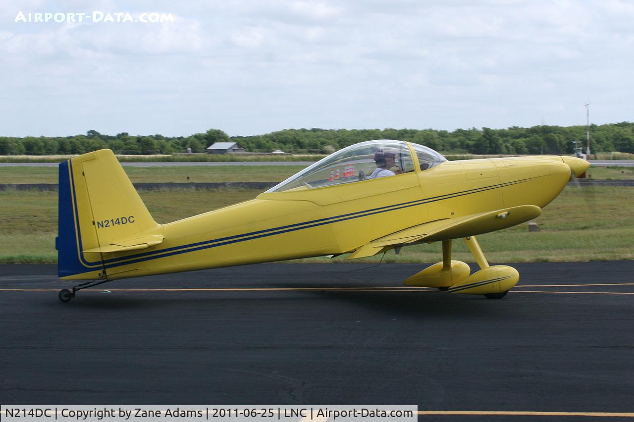 N214DC, Vans RV-8 C/N 80016, At the Lancaster Airport Open House