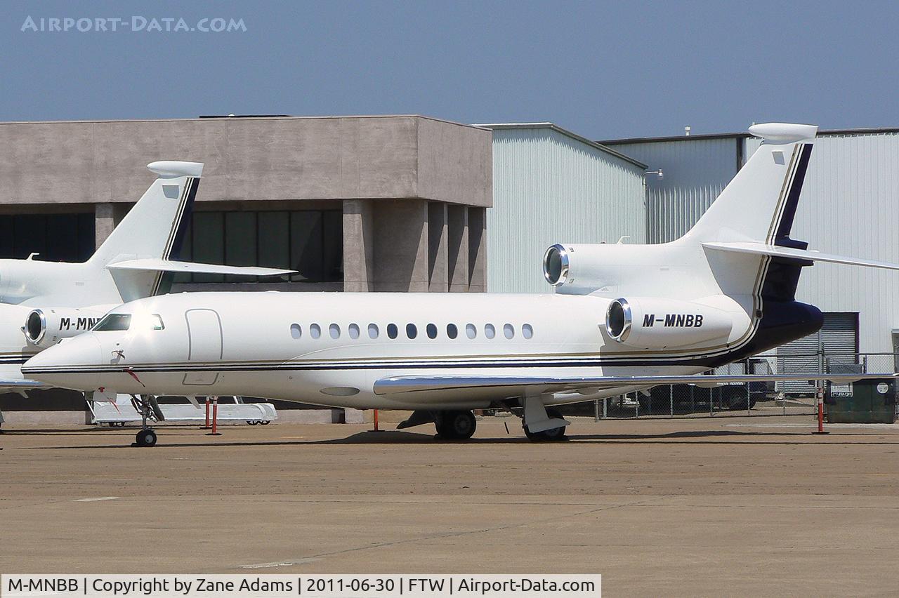 M-MNBB, 2010 Dassault Falcon 7X C/N 91, A Manx registered Canadair at Meacham Field - Fort Worth, TX