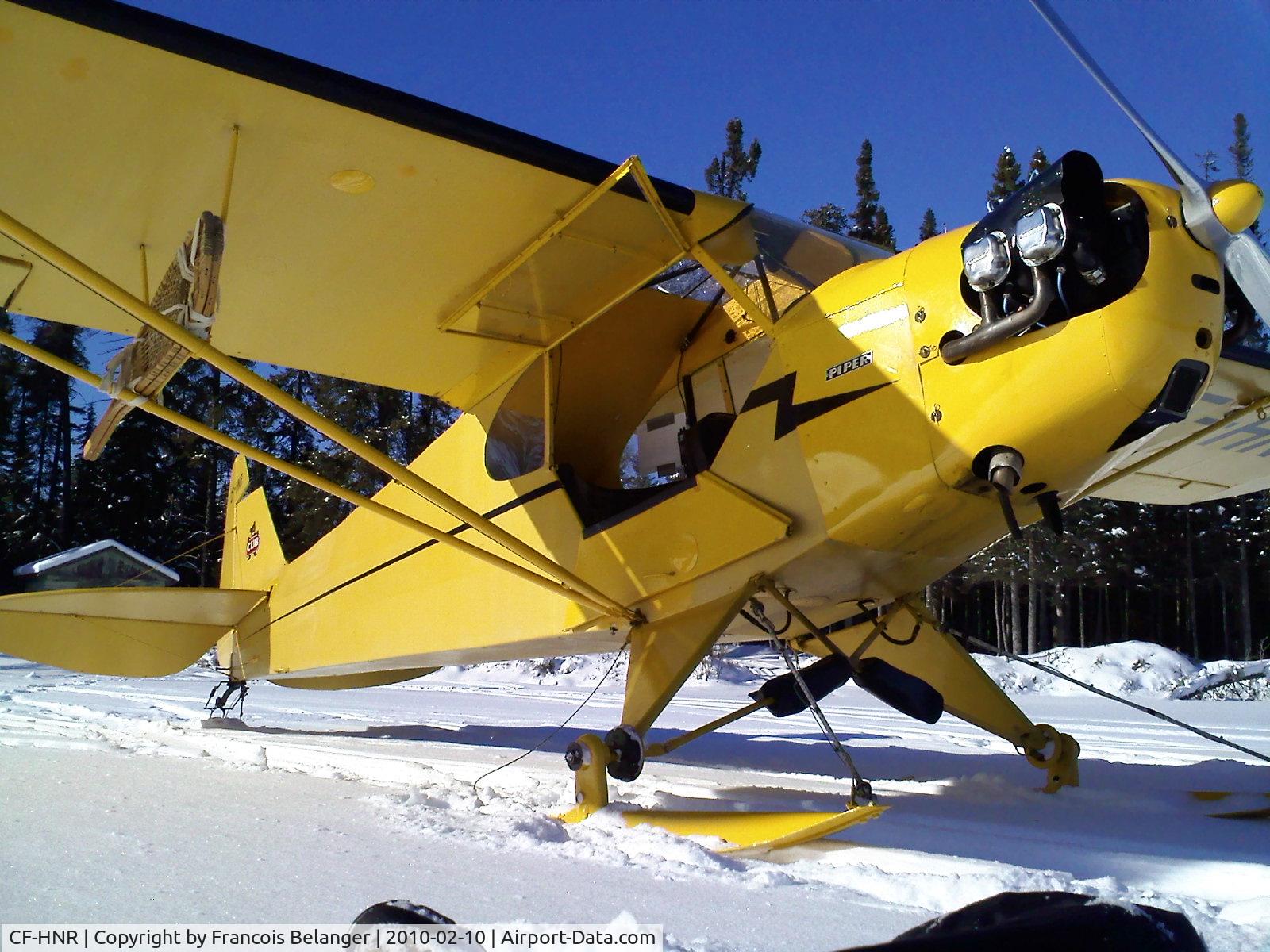 CF-HNR, 1946 Piper J3C-65 Cub Cub C/N 19969, CF-HNR on SKI