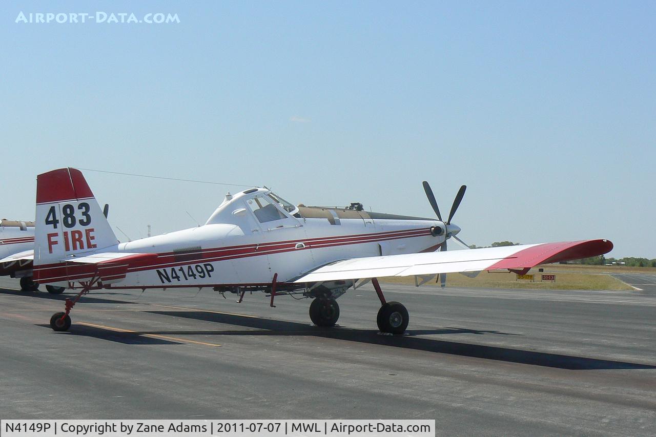 N4149P, 1959 Piper PA-23-160 Apache C/N 23-1631, SEAT (Single Engine Air Tanker) at Mineral Wells