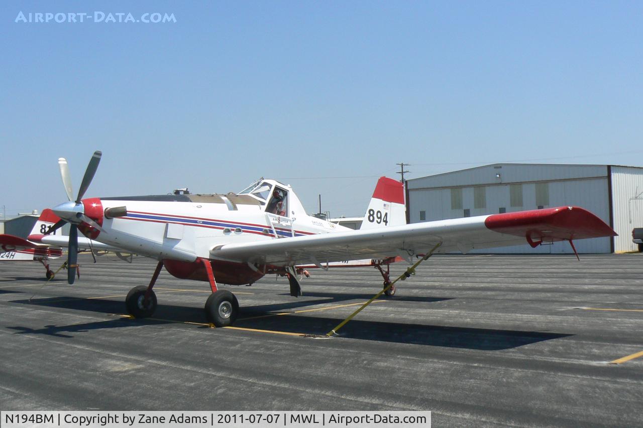 N194BM, 2008 Air Tractor AT-802A C/N 802A-0283, SEAT (Single Engine Air Tanker) at Mineral Wells