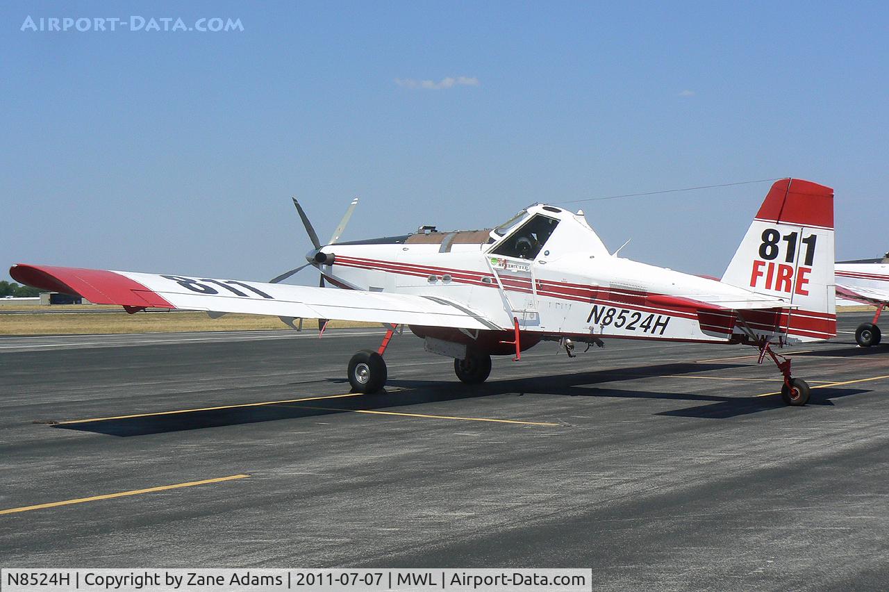 N8524H, 2003 Air Tractor Inc AT-802A C/N 802A-0163, SEAT (Single Engine Air Tanker) at Mineral Wells