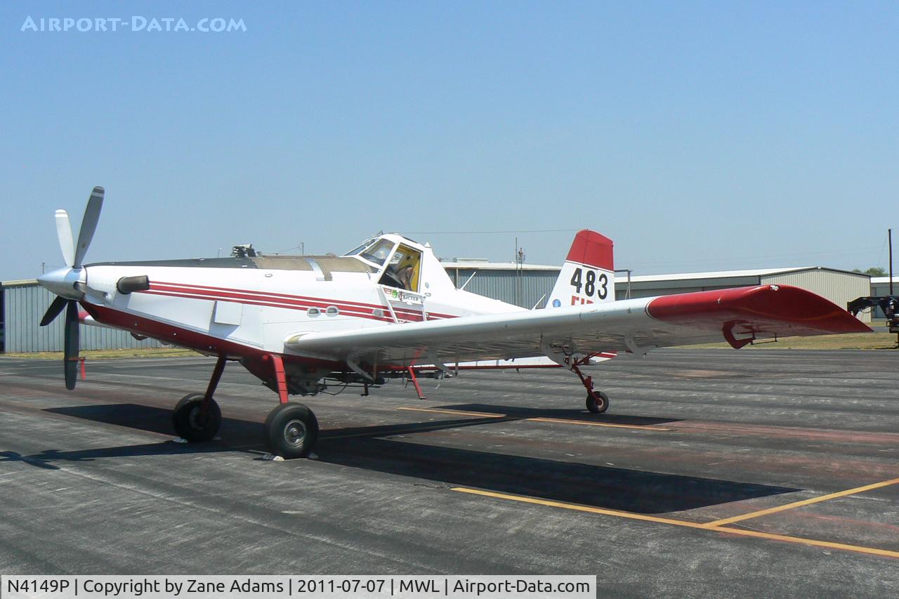 N4149P, 2007 Air Tractor Inc AT-802A C/N 802A-0255, SEAT (Single Engine Air Tanker) at Mineral Wells