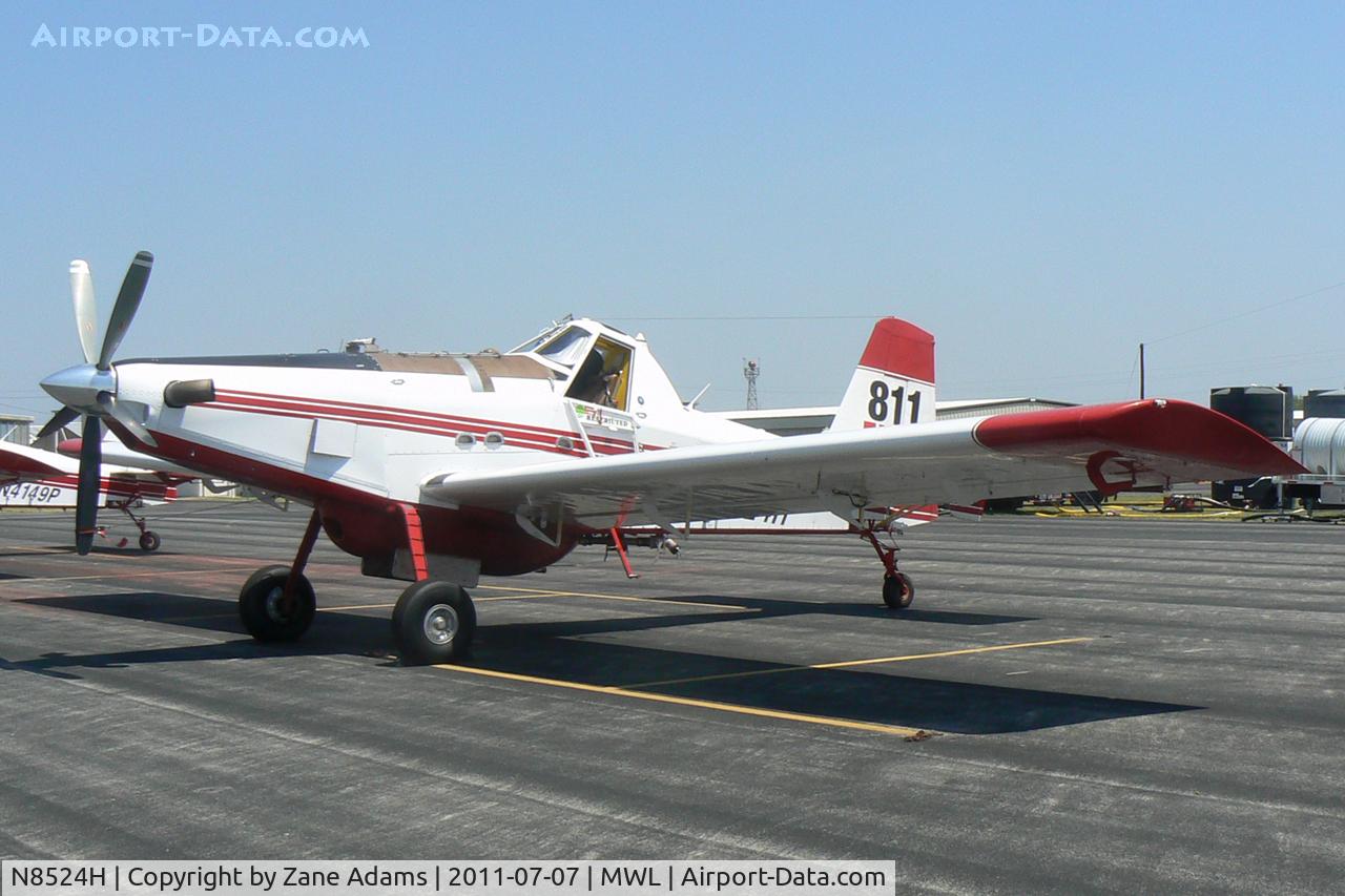 N8524H, 2003 Air Tractor Inc AT-802A C/N 802A-0163, SEAT (Single Engine Air Tanker) at Mineral Wells