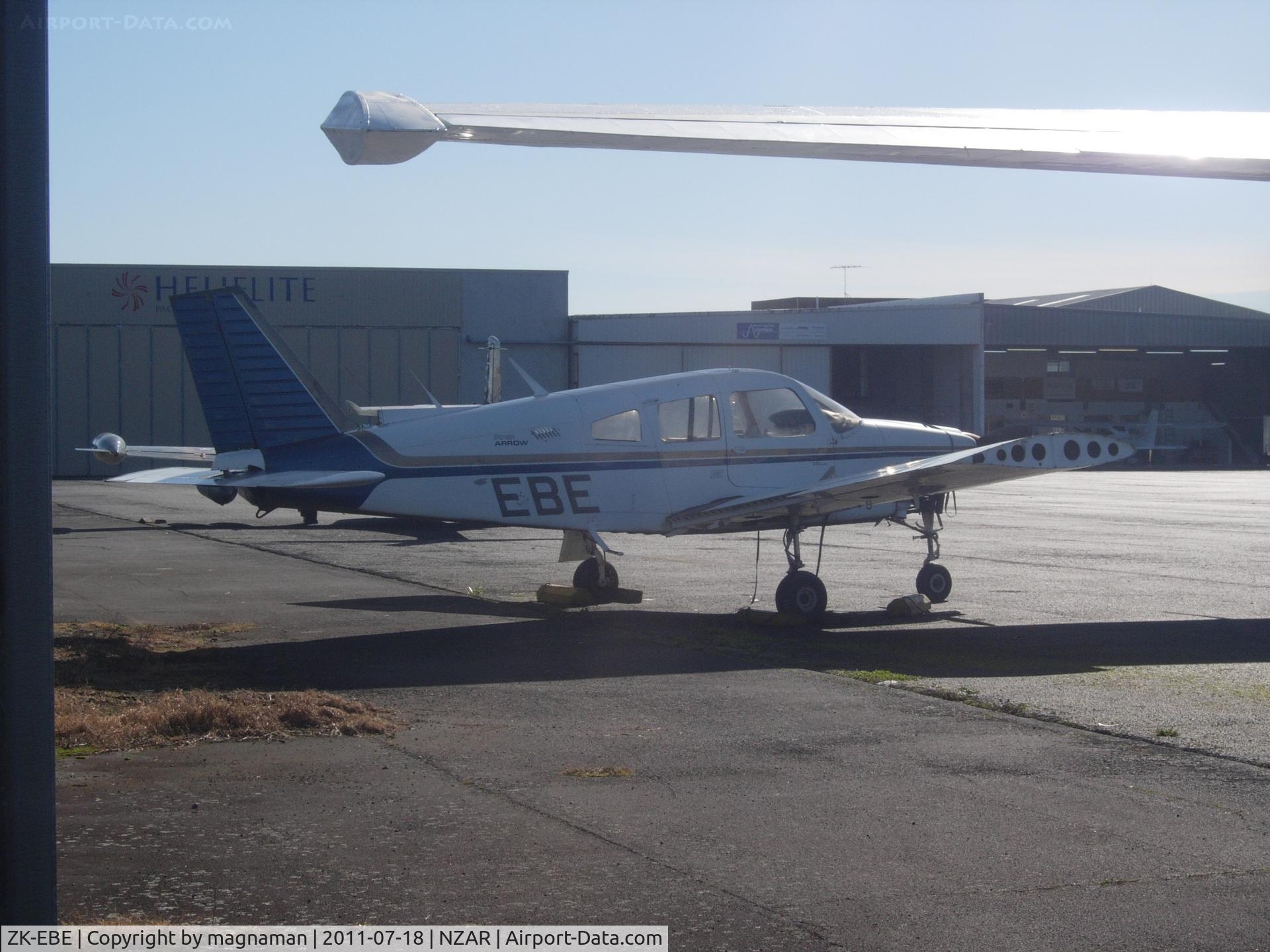 ZK-EBE, Piper PA-28R-200 C/N 28R-7535231, Not quite ready to fly.