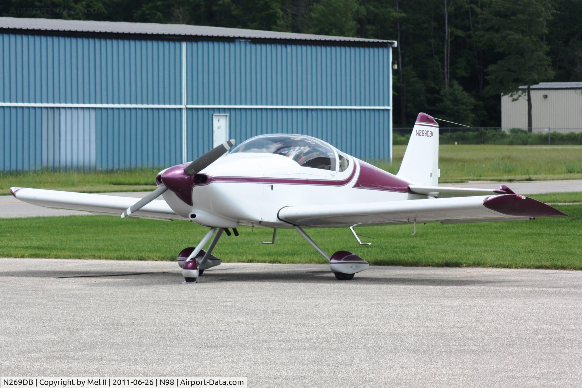 N269DB, 1992 Vans RV-6A C/N 20816, Parked