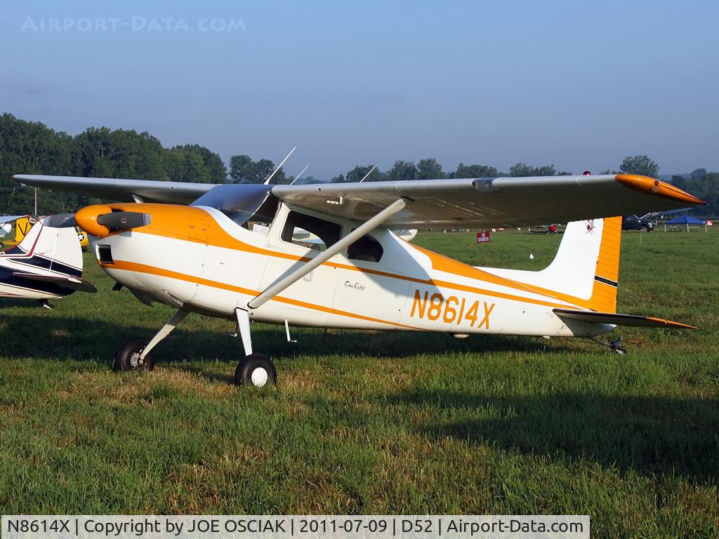 N8614X, 1961 Cessna 180D C/N 18051014, at Geneseo