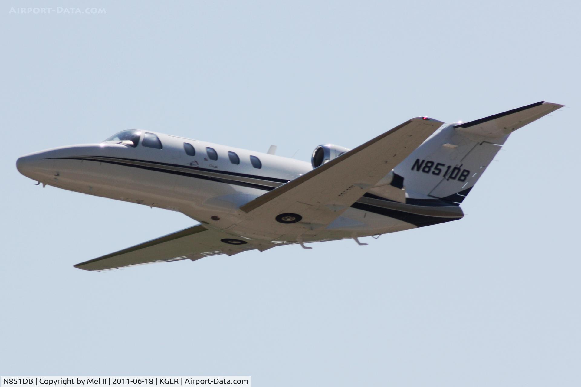 N851DB, 1994 Cessna 525 C/N 525-0054, 2011 Wings Over Gaylord Air Show