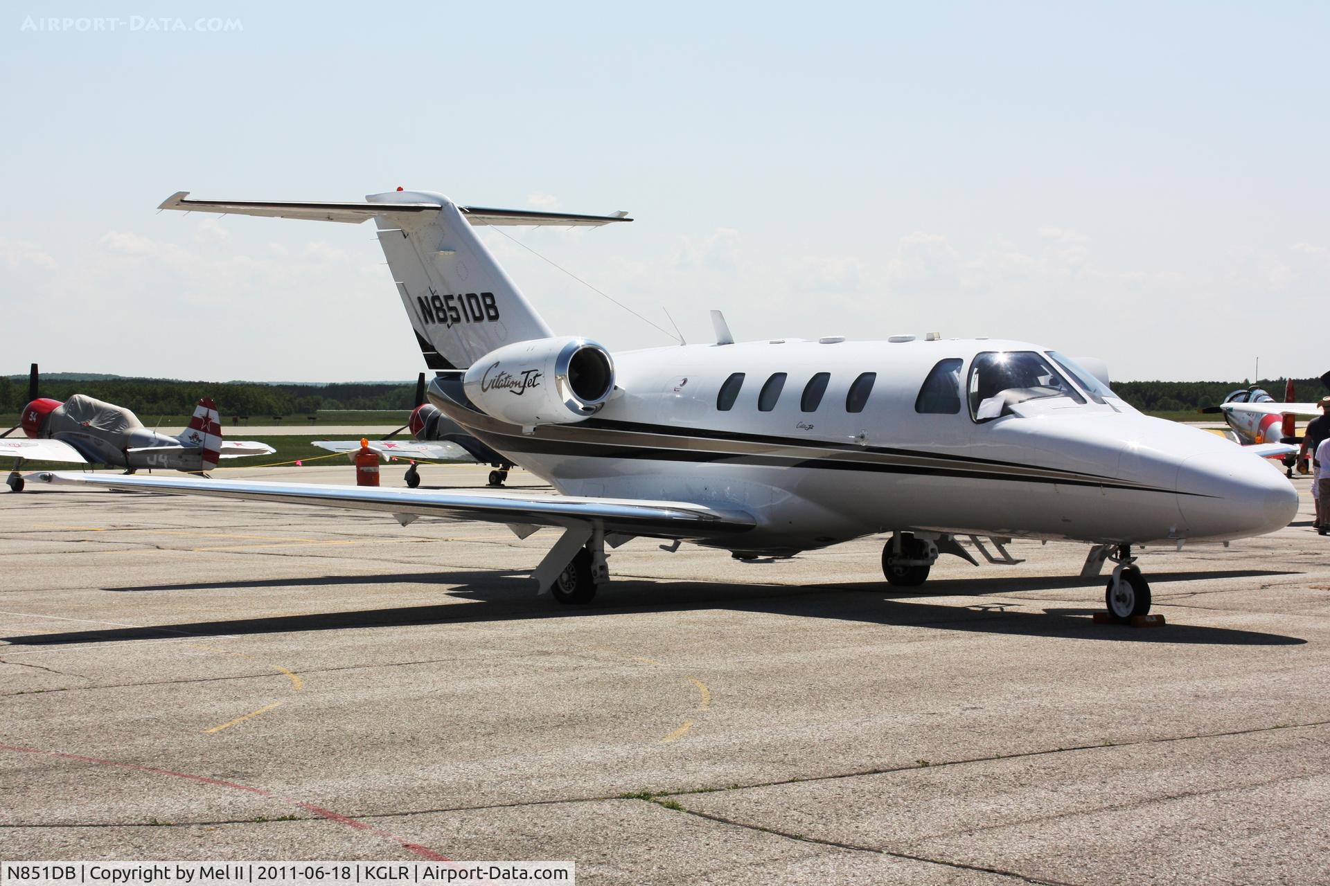 N851DB, 1994 Cessna 525 C/N 525-0054, 2011 Wings Over Gaylord Air Show