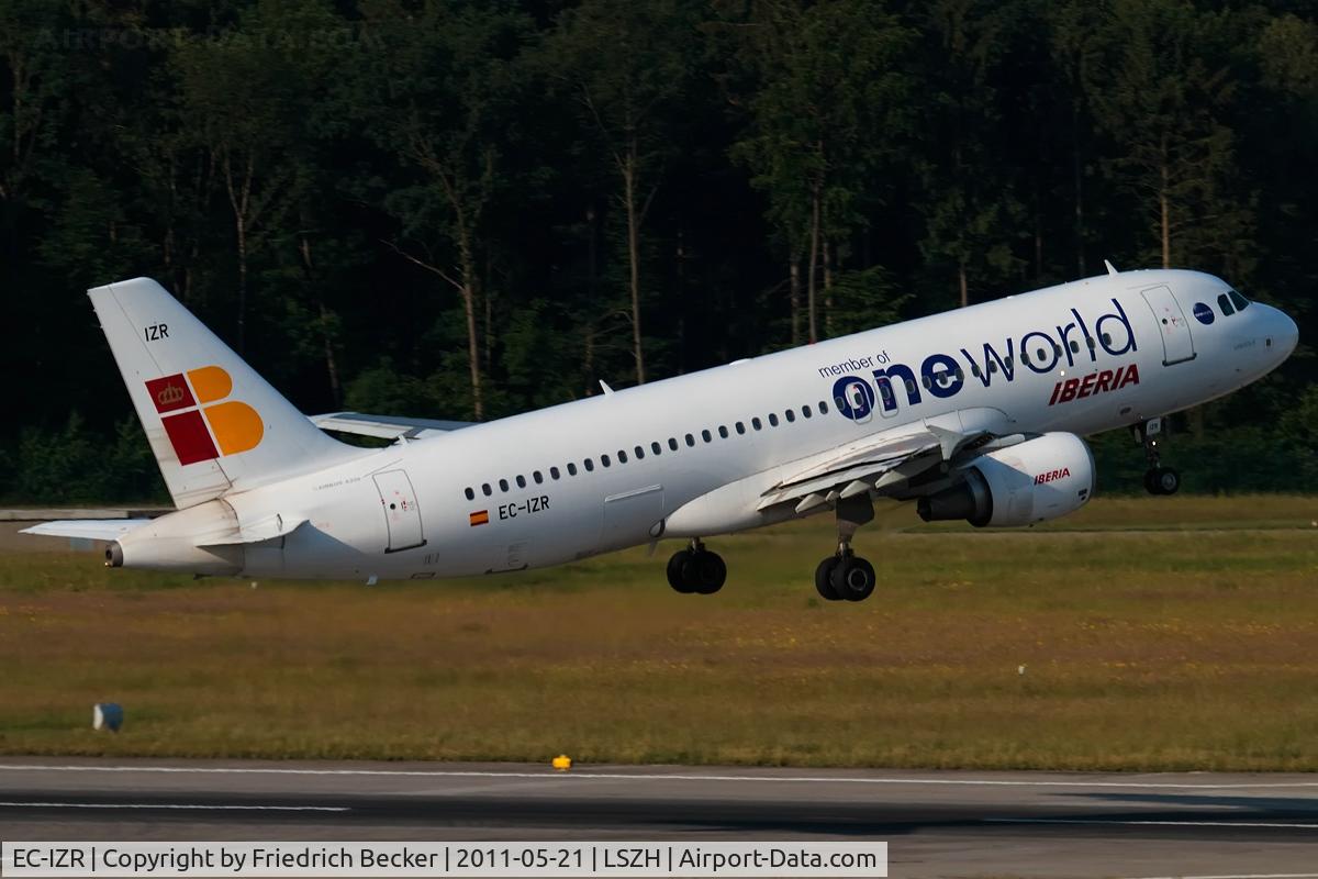 EC-IZR, 2004 Airbus A320-214 C/N 2242, departure from RW28