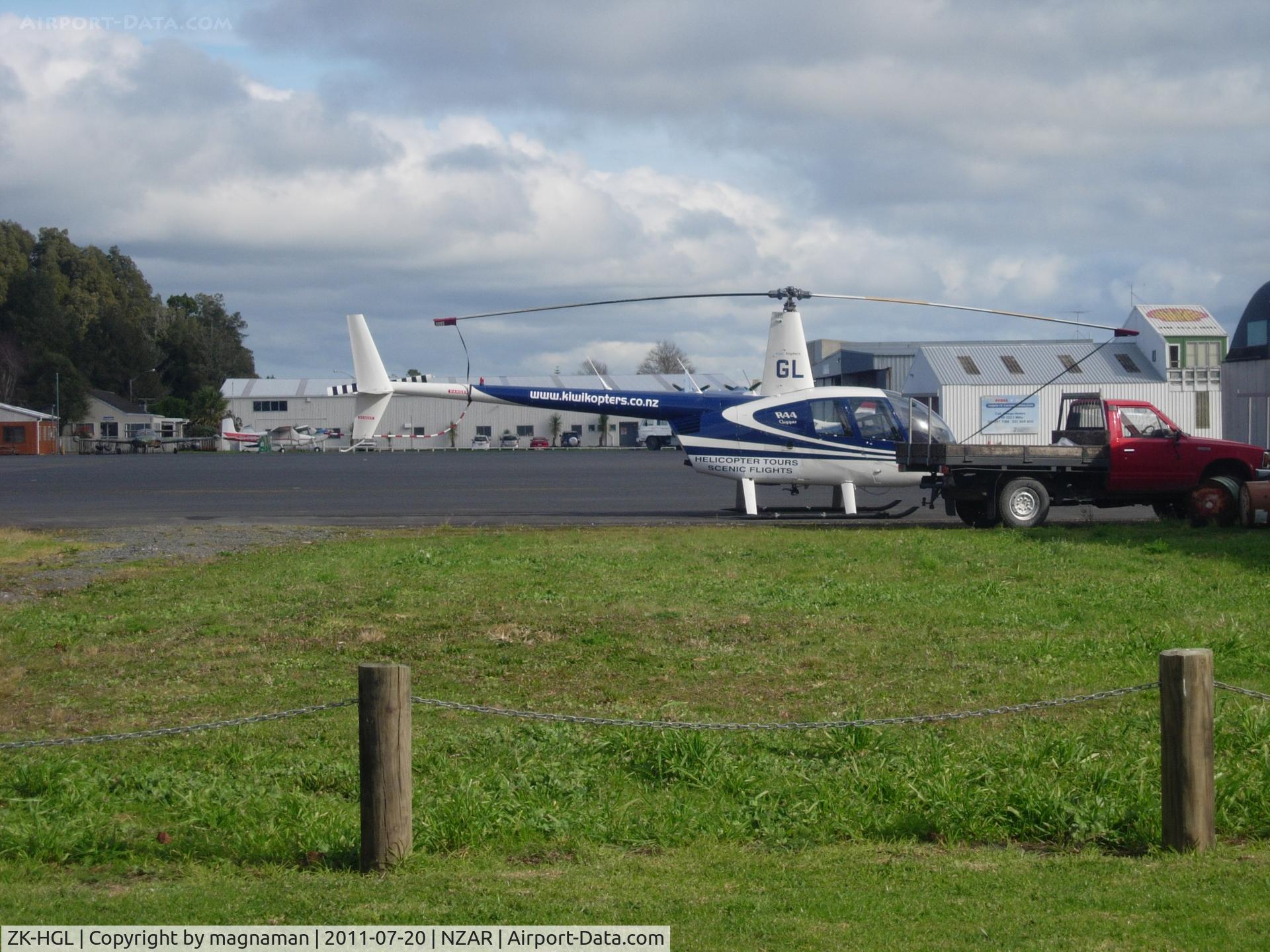 ZK-HGL, Robinson R44 C/N 356, No sight seers today.