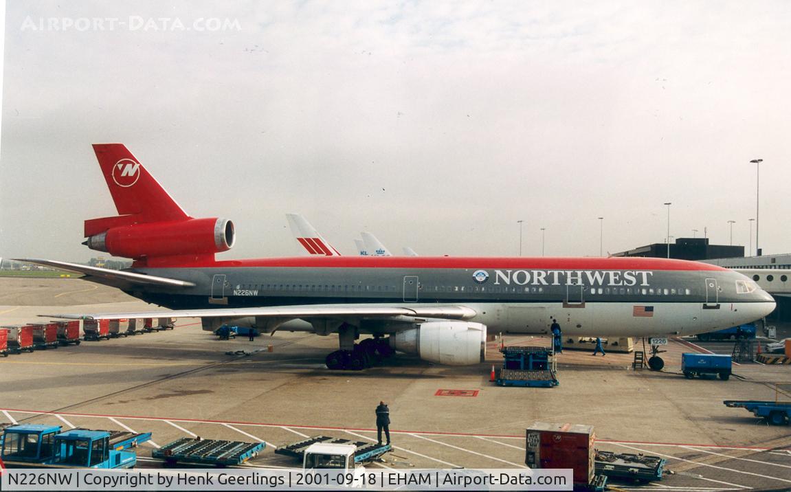 N226NW, 1980 Douglas DC-10-30ER C/N 46583, Northwest