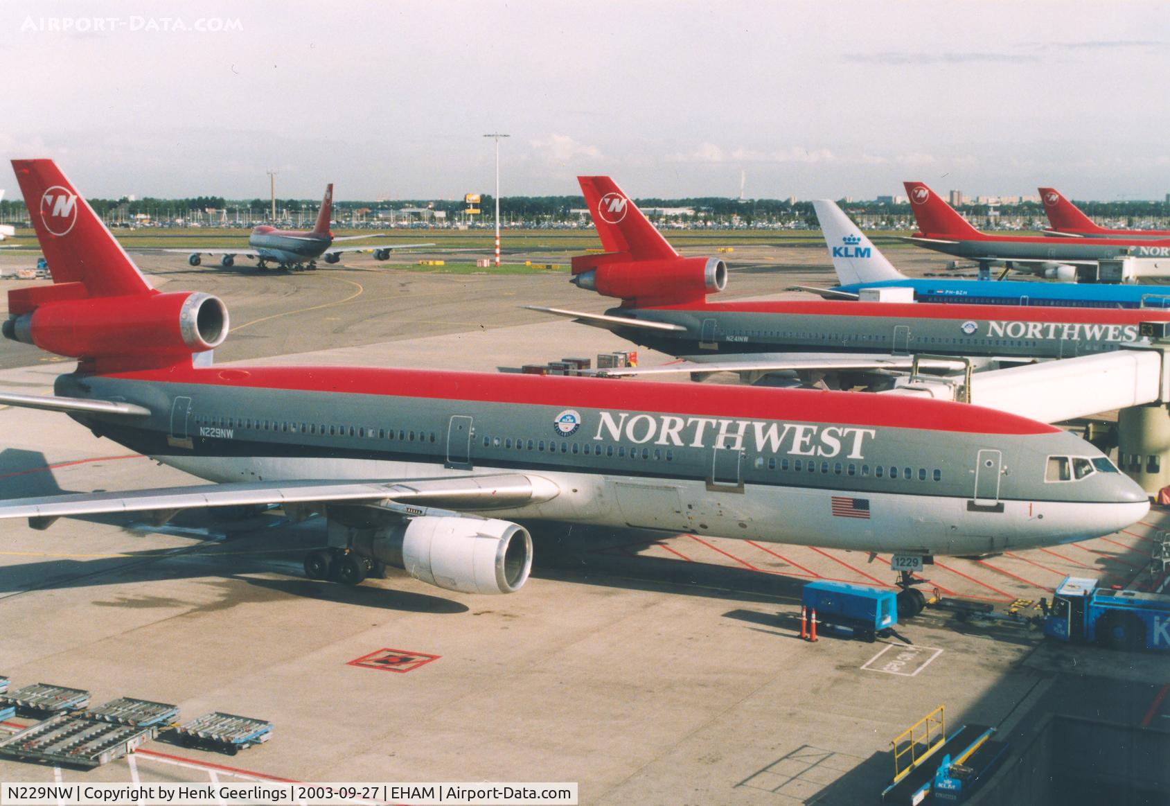 N229NW, 1972 Douglas DC-10-30 C/N 46551, Northwest