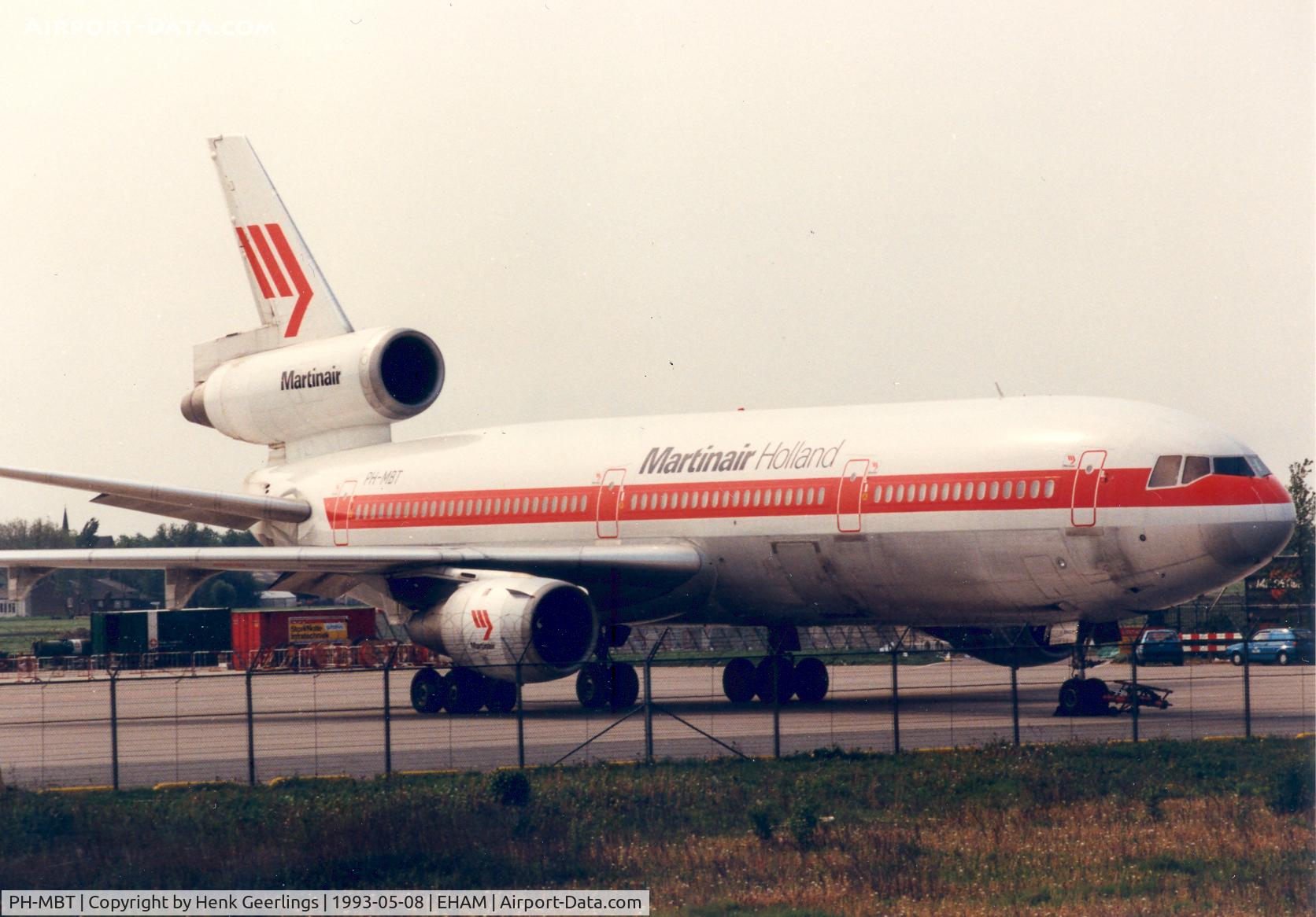 PH-MBT, 1978 McDonnell Douglas KDC-10-30CF C/N 46985, Martinair Holland