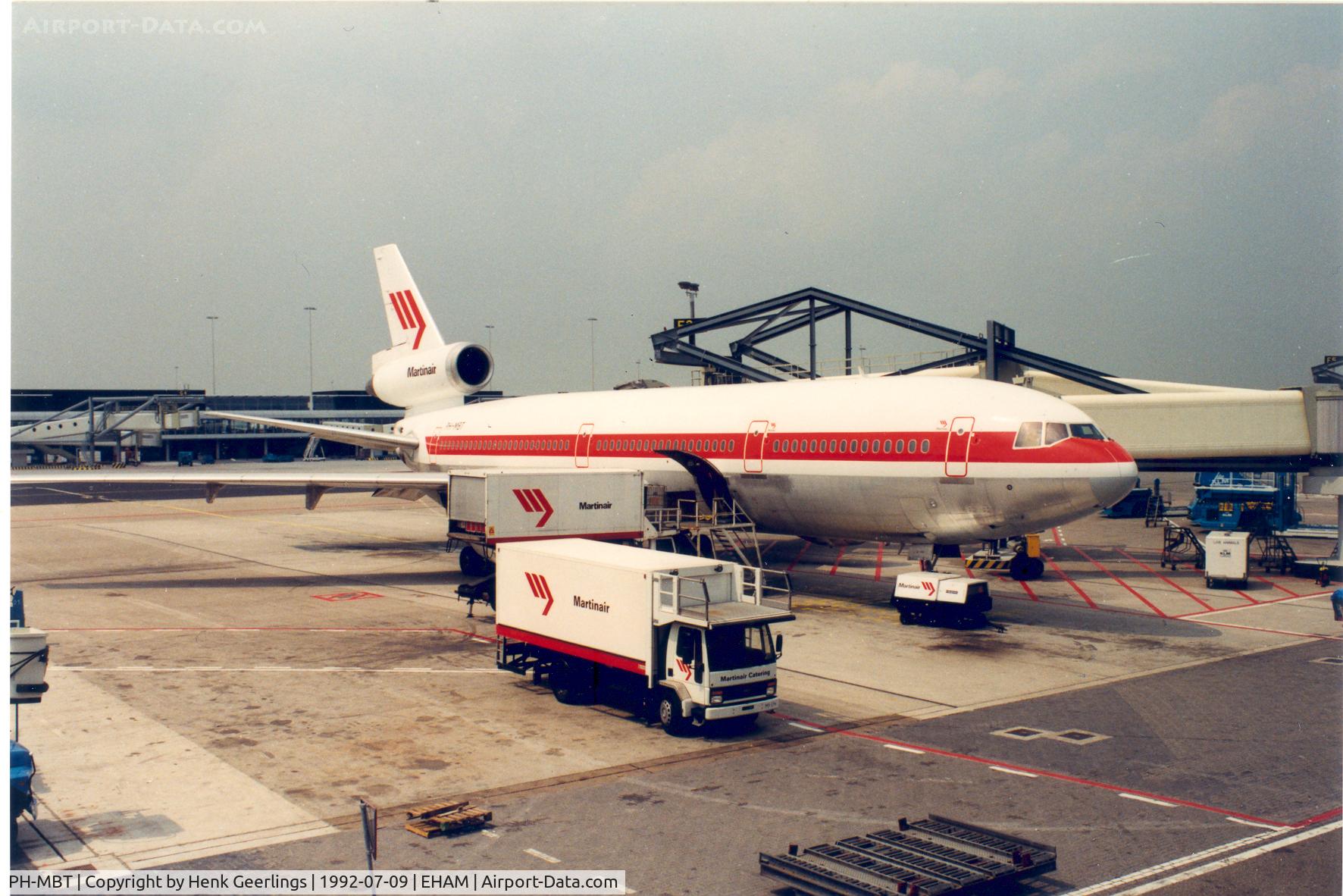 PH-MBT, 1978 McDonnell Douglas KDC-10-30CF C/N 46985, Martinair Holland. Plane sold to Dutch Airforce