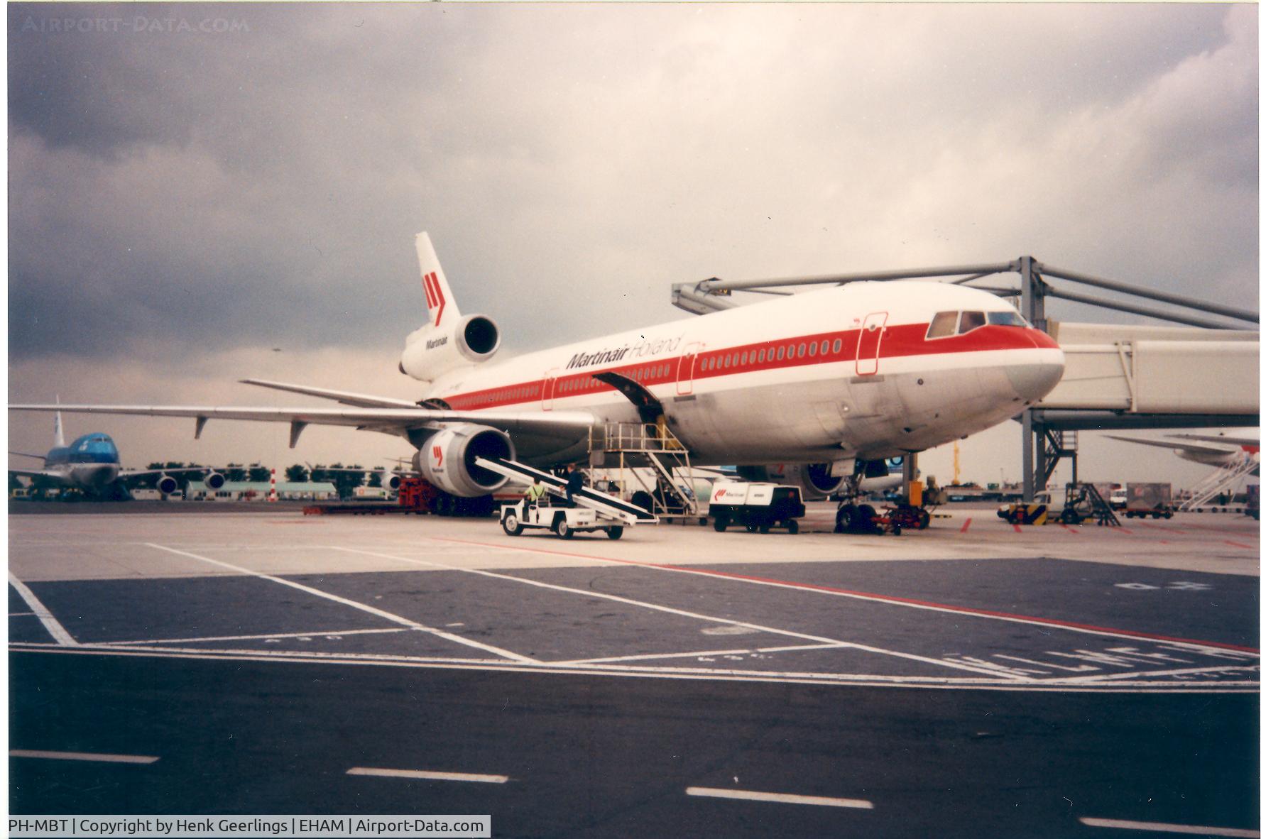 PH-MBT, 1978 McDonnell Douglas KDC-10-30CF C/N 46985, Martinair Holland