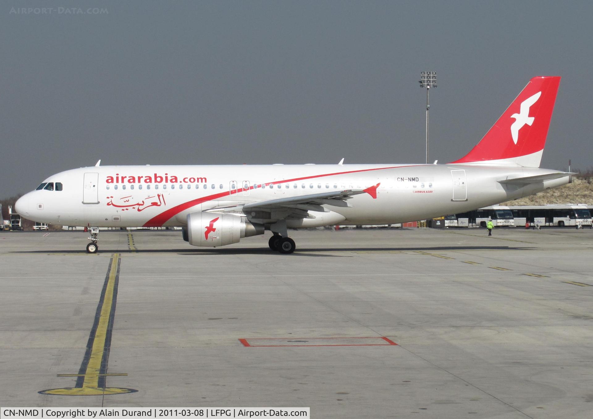 CN-NMD, 2010 Airbus A320-214 C/N 4310, Initially delivered to SHJ based parent company as A6-ABU on 2010-05-27 and transphered to MAC five months later.