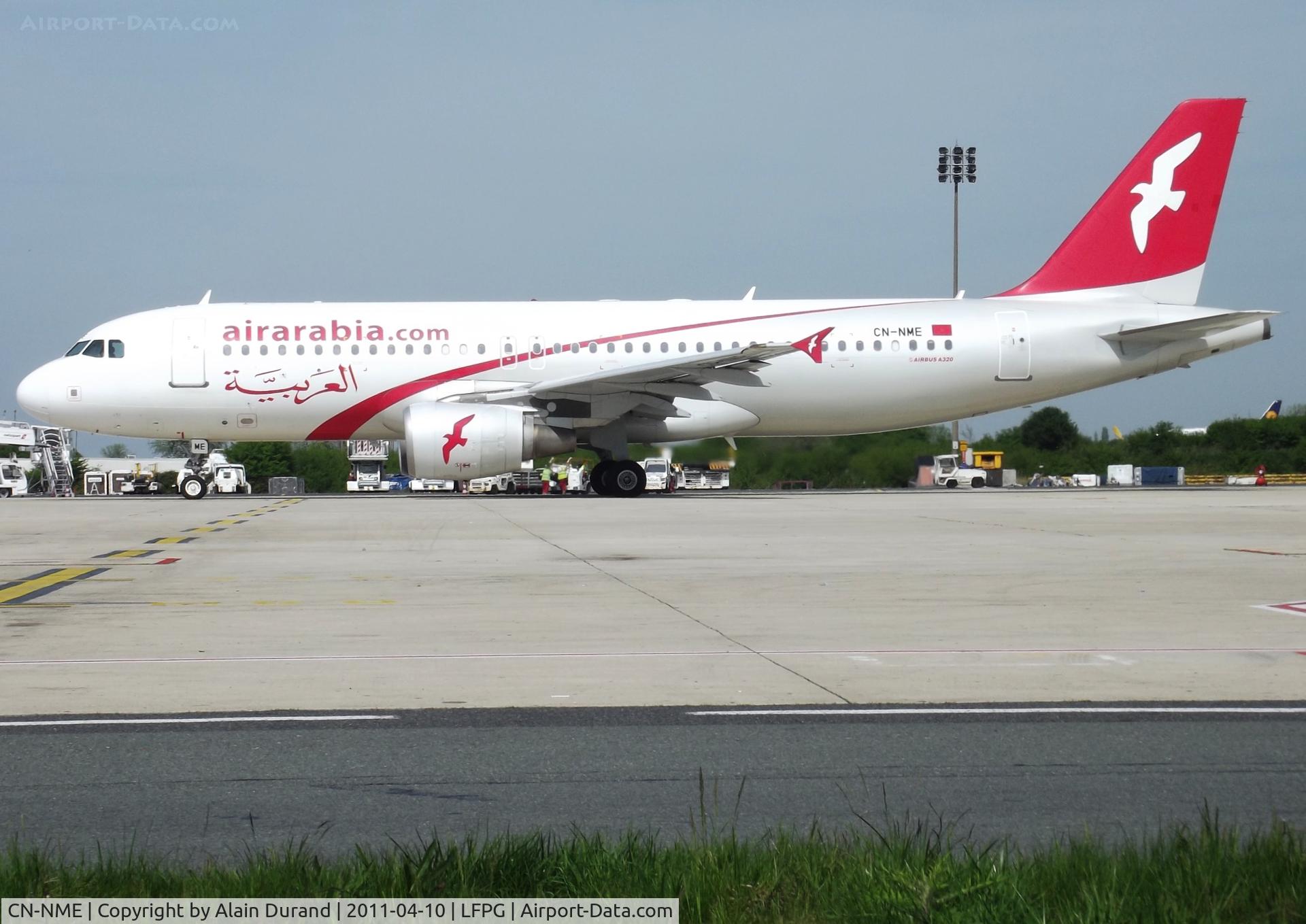 CN-NME, 2004 Airbus A320-214 C/N 2166, Delivered in 2004 to parent company Air Arabia as A6-ABB, transfered to Air Arabia Maroc in March 2011