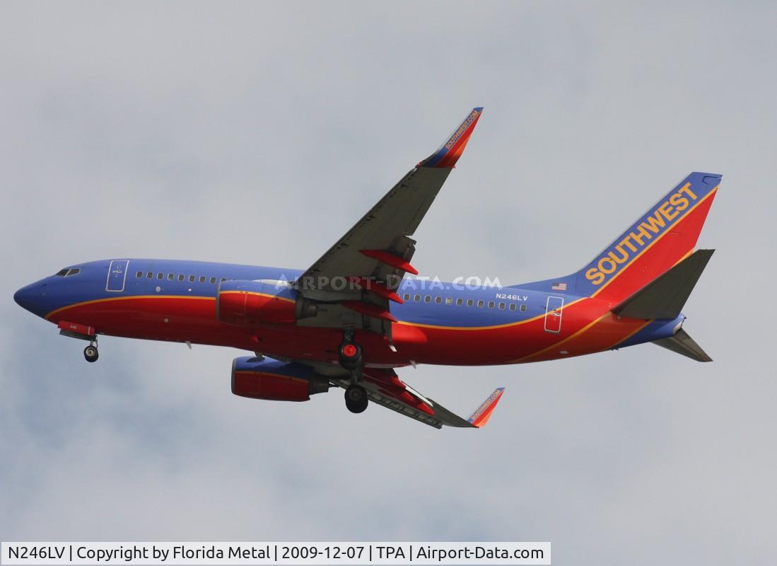 N246LV, 2006 Boeing 737-7H4 C/N 32507, Southwest 737