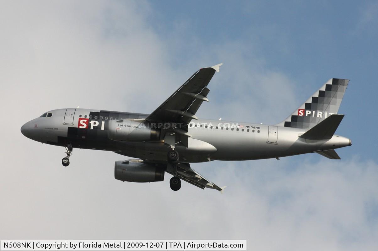 N508NK, 2005 Airbus A319-132 C/N 2567, Spirit A319