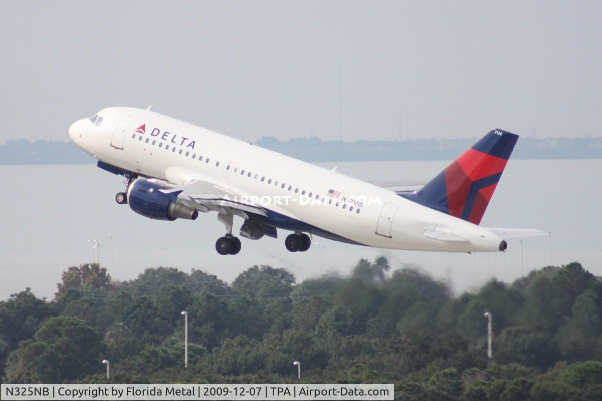 N325NB, 2001 Airbus A319-114 C/N 1483, Delta A319