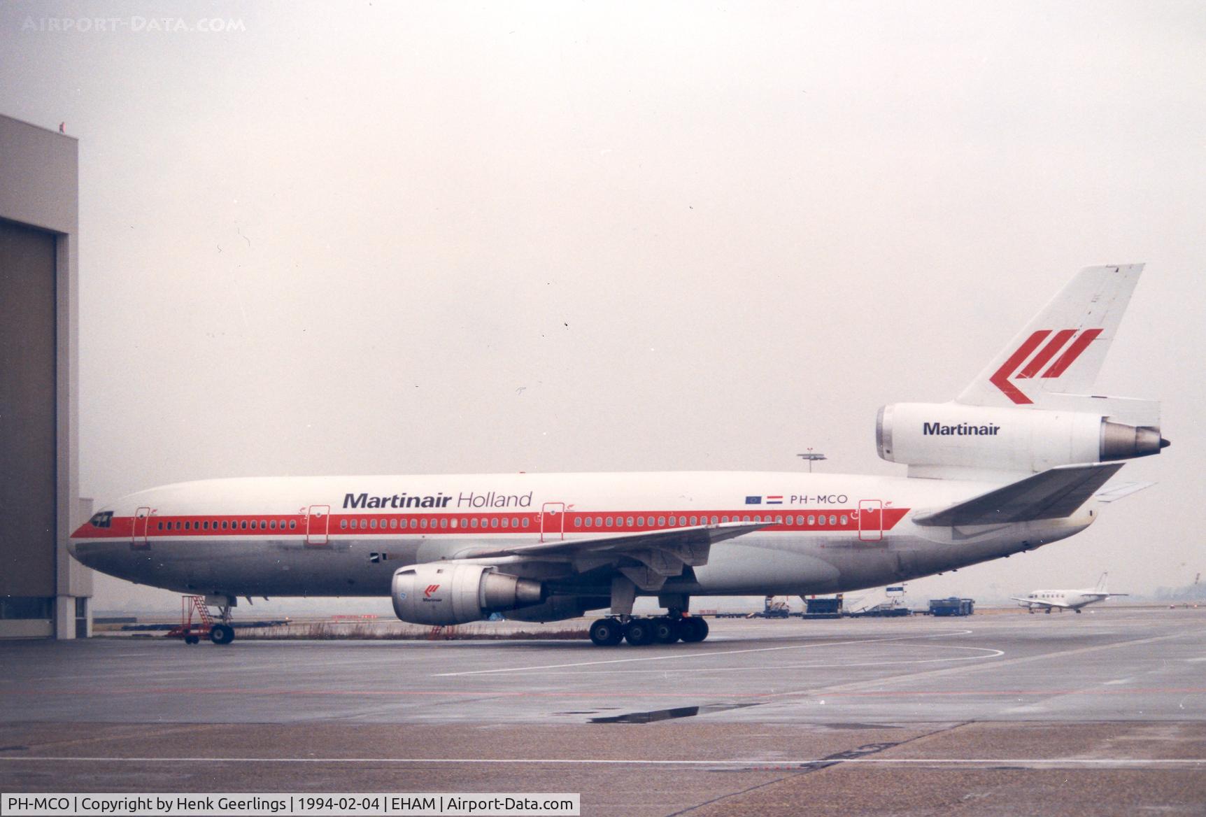 PH-MCO, 1978 McDonnell Douglas DC-10-30 C/N 46998, Martinair Holland