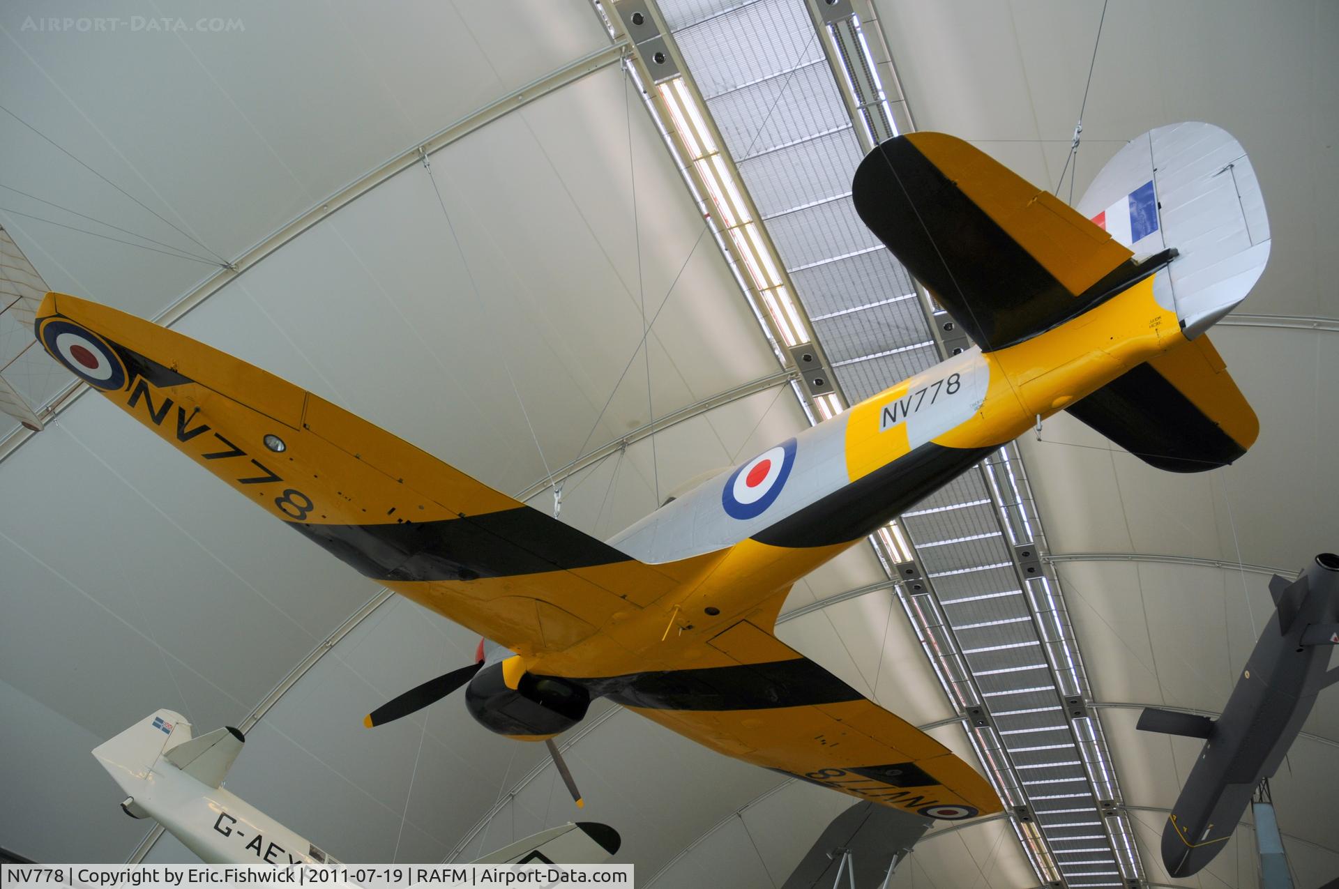 NV778, Hawker Tempest TT.5 C/N Not found NV778, NV778 at the RAF Museum, Hendon, London.
