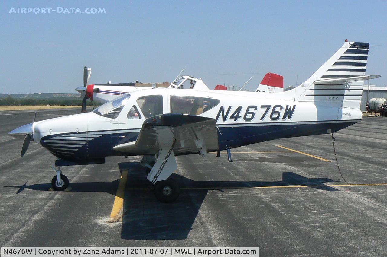 N4676W, 1978 Rockwell International 112TCA Commander C/N 13252, At Mineral Wells, TX