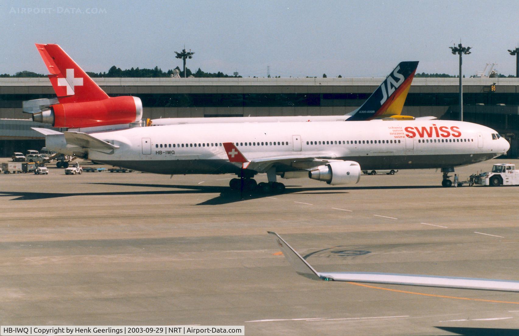 HB-IWQ, 1997 McDonnell Douglas MD-11F C/N 48541, Swiss