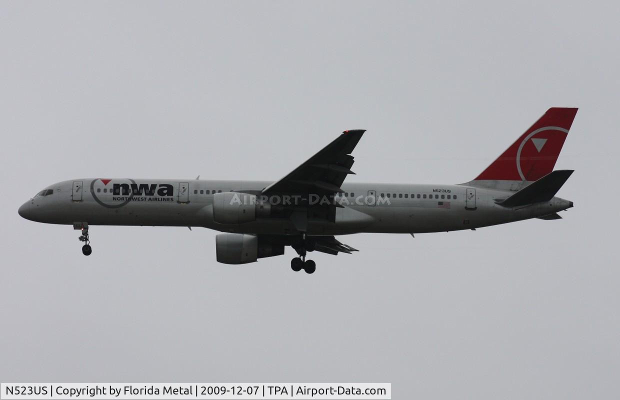 N523US, 1987 Boeing 757-251 C/N 23617, Northwest 757