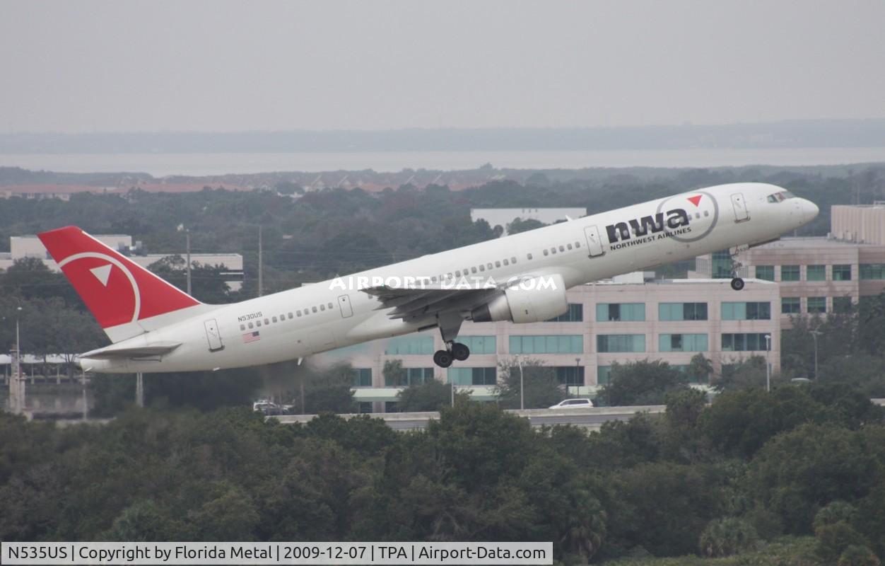 N535US, 1995 Boeing 757-251 C/N 26482, Northwest 757