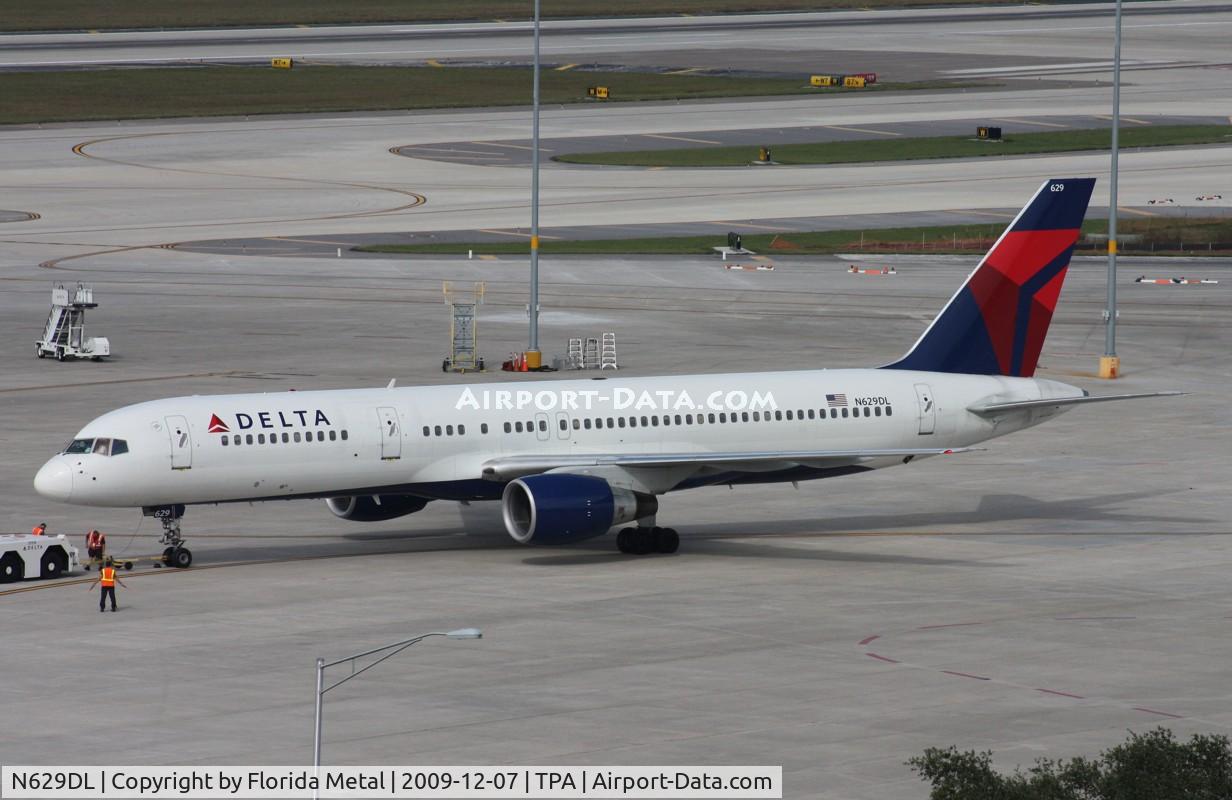 N629DL, 1987 Boeing 757-232 C/N 22919, Delta 757