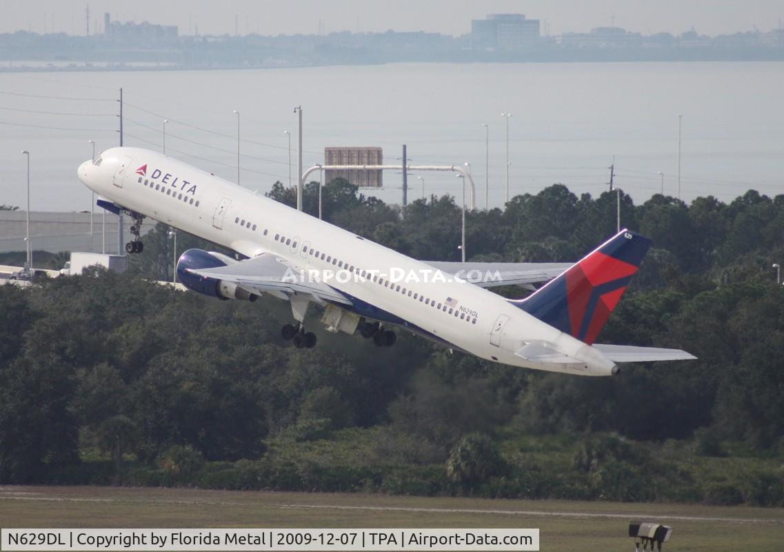 N629DL, 1987 Boeing 757-232 C/N 22919, Delta 757