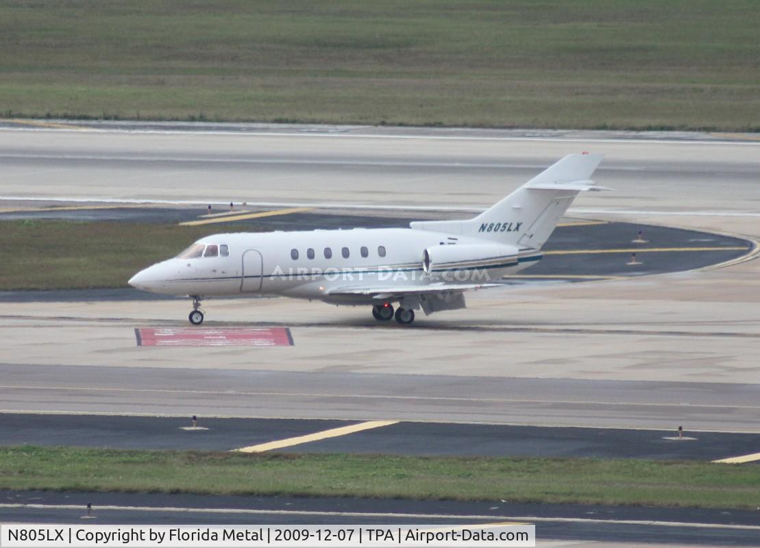 N805LX, 1998 Raytheon Hawker 800XP C/N 258374, Hawker 800XP