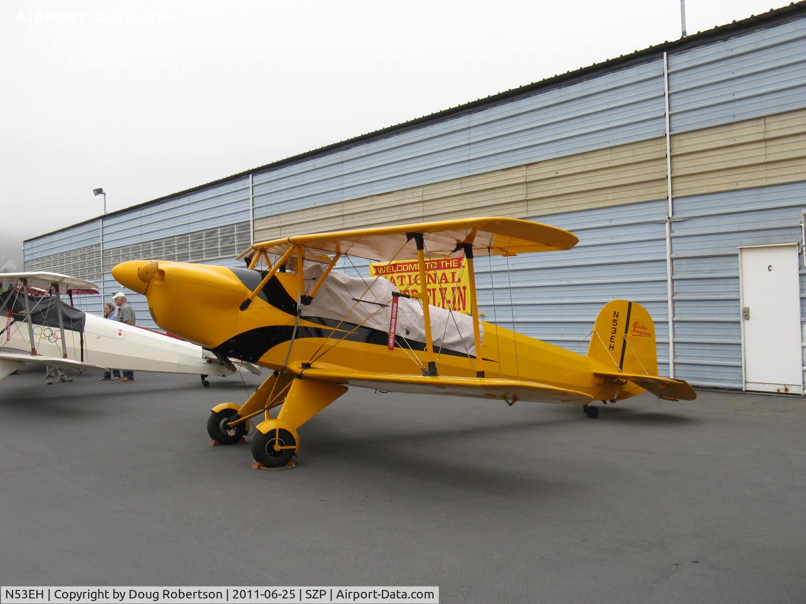 N53EH, 1994 CASA 1-131E Jungmann Replica C/N 1, 1994 Hickman/Bucker JUNGMANN, Lycoming AEIO-360 180 Hp