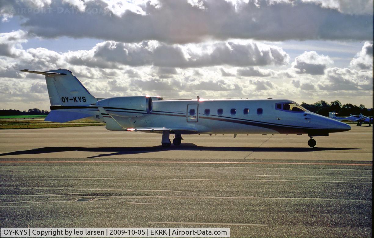 OY-KYS, 2009 Learjet 60XR C/N 60-369, Roskilde Denmark 5.10.09