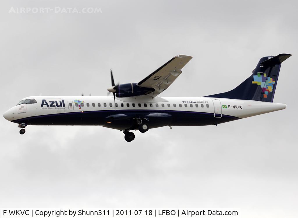 F-WKVC, 1990 ATR 72-102 C/N 192, C/n 192 - To be PR-AZZ