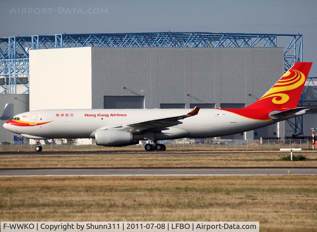 F-WWKO, 2010 Airbus A330-243F C/N 1115, C/n 1115 - To be B-LNX