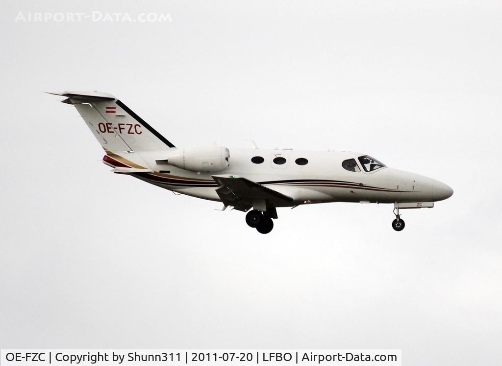 OE-FZC, 2009 Cessna 510 Citation Mustang Citation Mustang C/N 510-0196, Landing rwy 32L