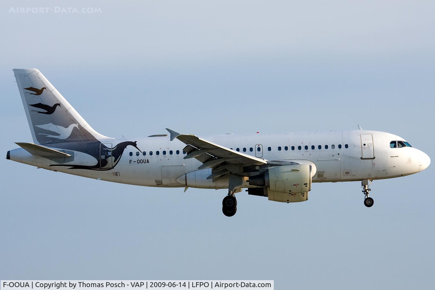 F-OOUA, 1996 Airbus A319-112 C/N 588, Celestair