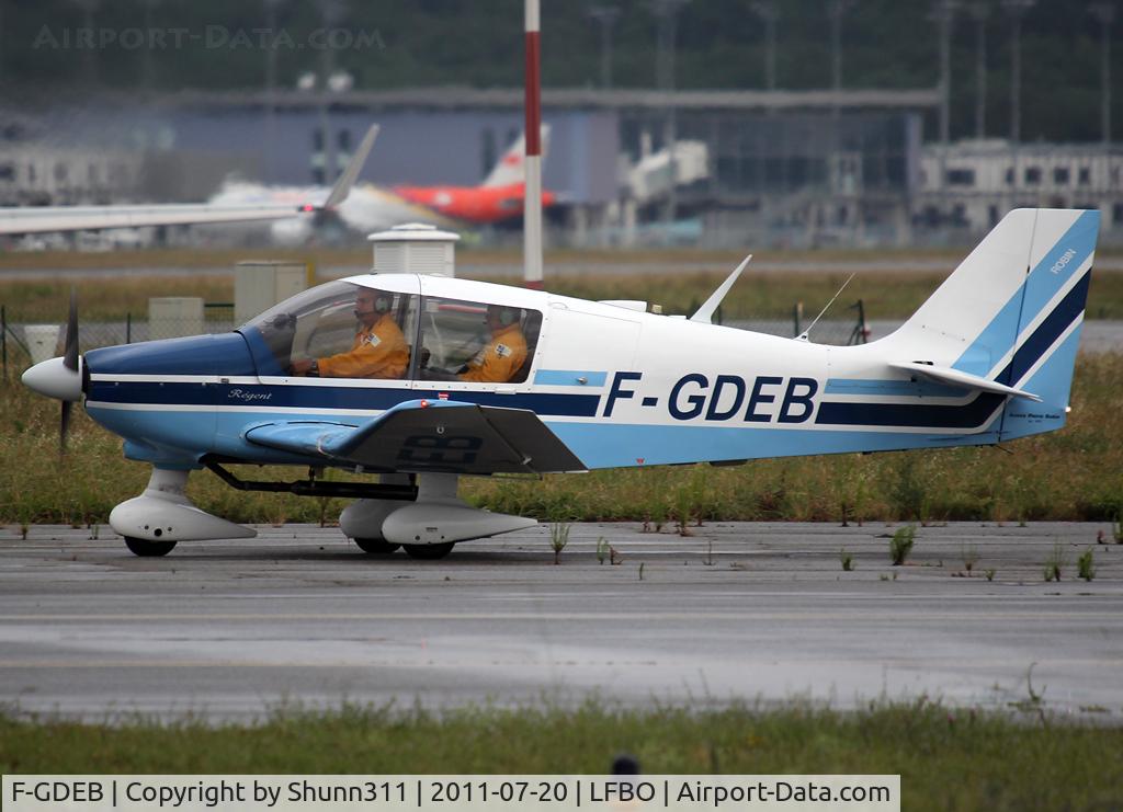 F-GDEB, Robin DR-400-180 Regent C/N 1532, Used by the Organisation...