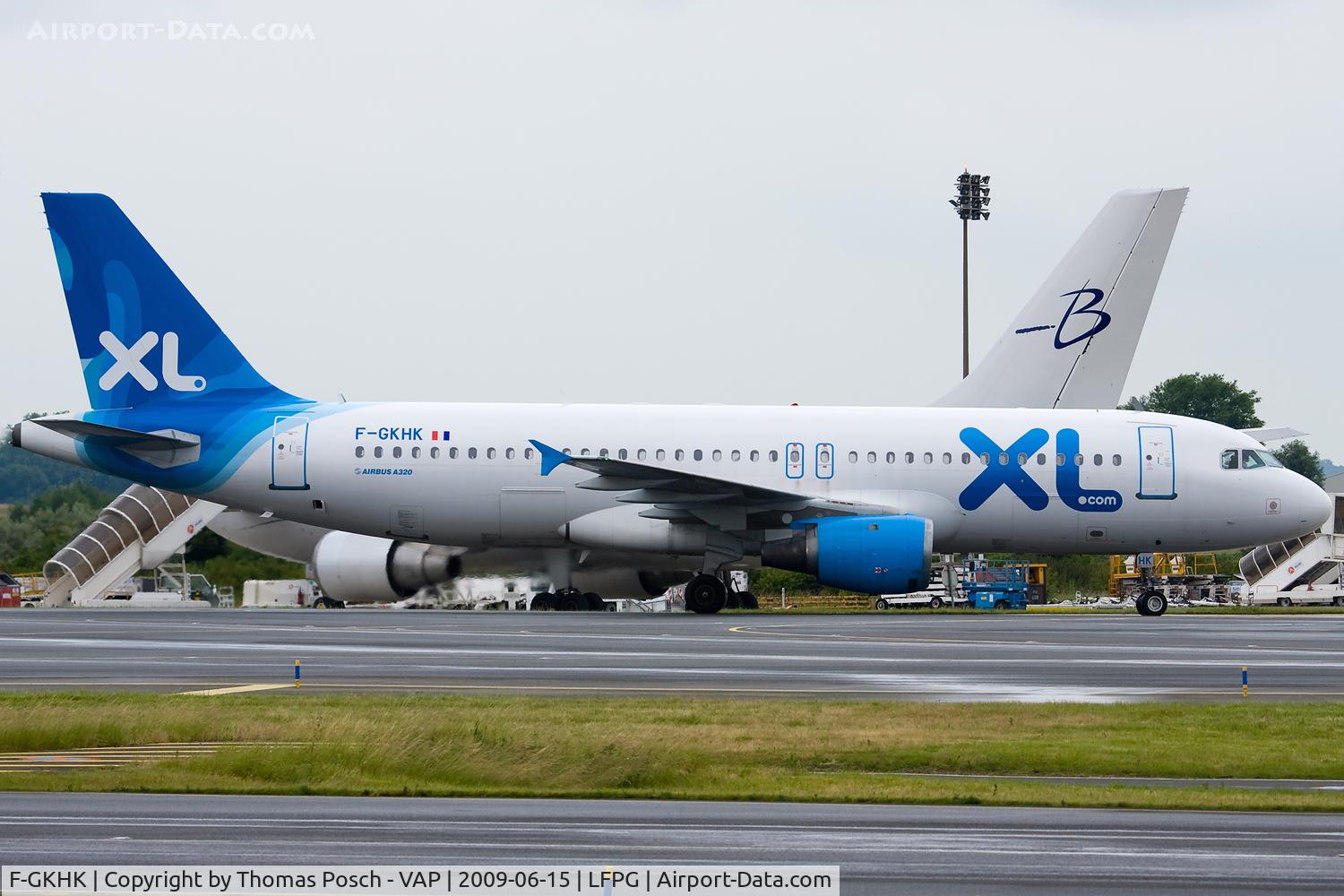 F-GKHK, 1992 Airbus A320-212 C/N 343, XL Airways France