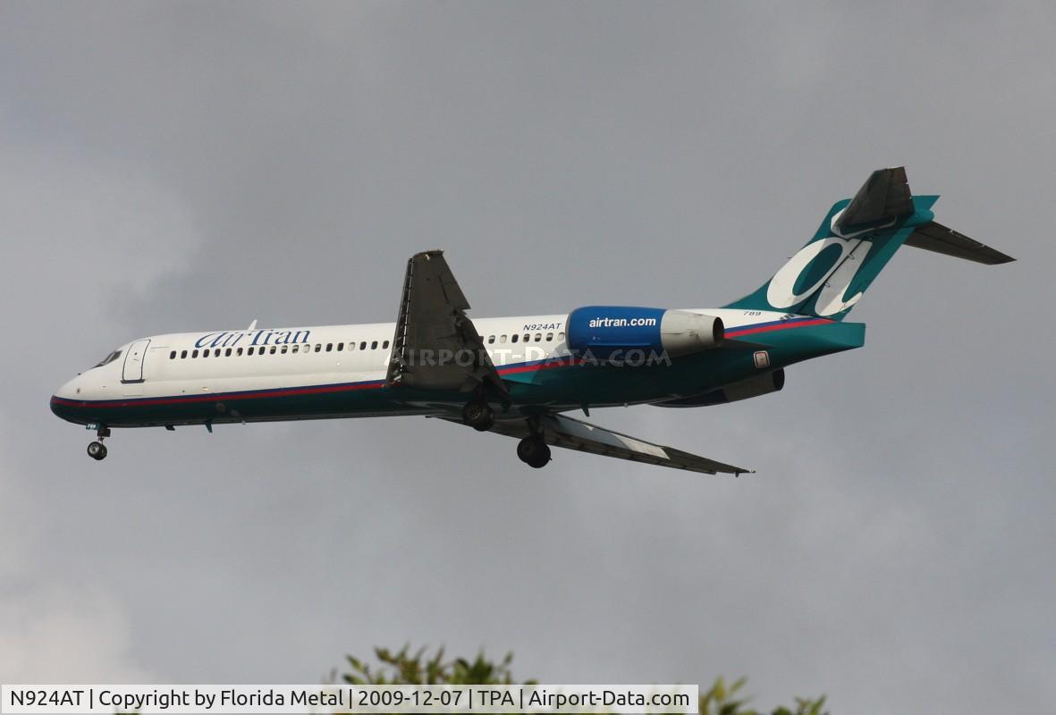 N924AT, 2000 Boeing 717-200 C/N 55080, Air Tran 717