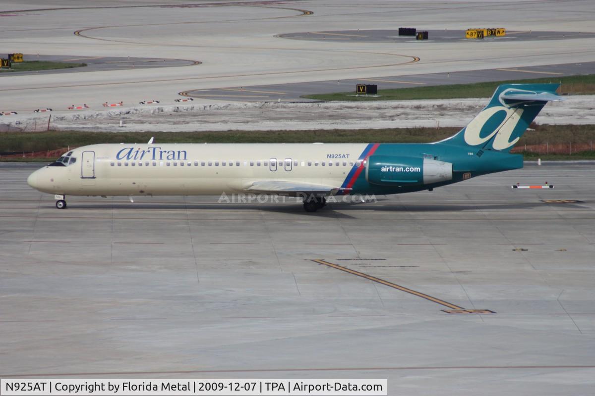 N925AT, 2000 Boeing 717-200 C/N 55079, Air Tran 717
