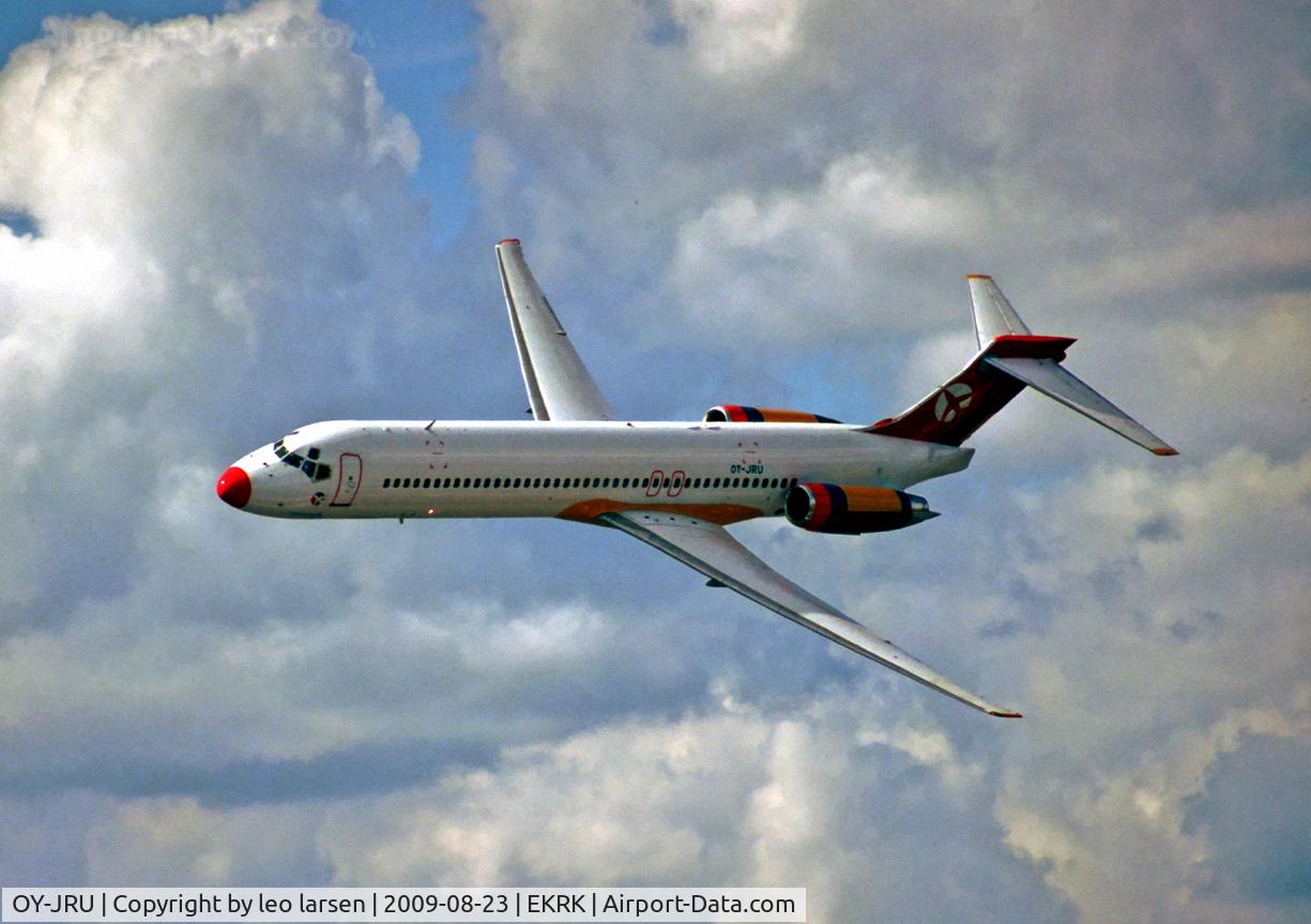 OY-JRU, 1987 McDonnell Douglas MD-87 (DC-9-87) C/N 49403, Roskilde Air Show 23.8.09
