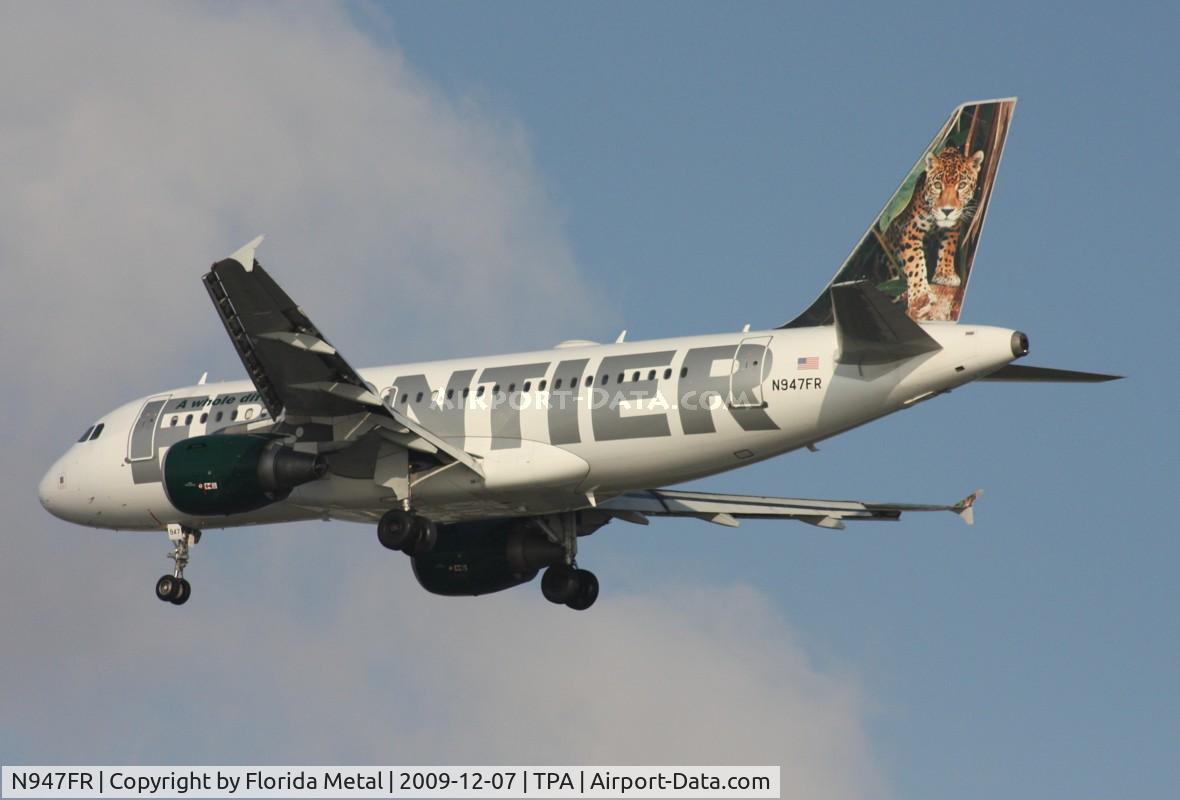 N947FR, 2006 Airbus A319-111 C/N 2806, Maya Jaguar