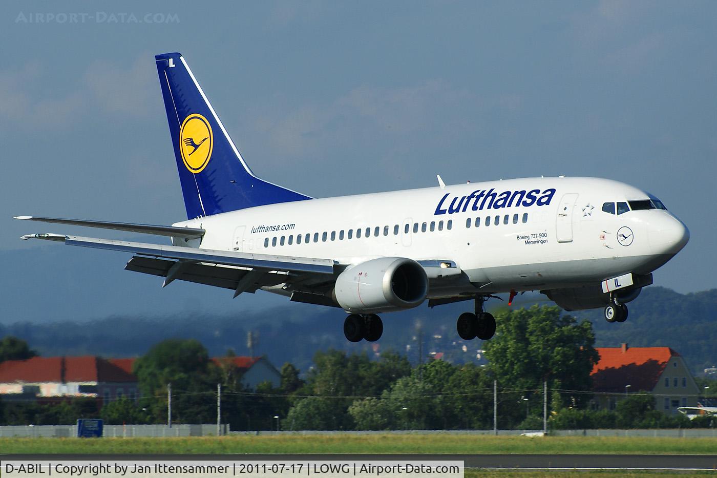 D-ABIL, 1991 Boeing 737-530 C/N 24824, D-ABIL @ LOWG