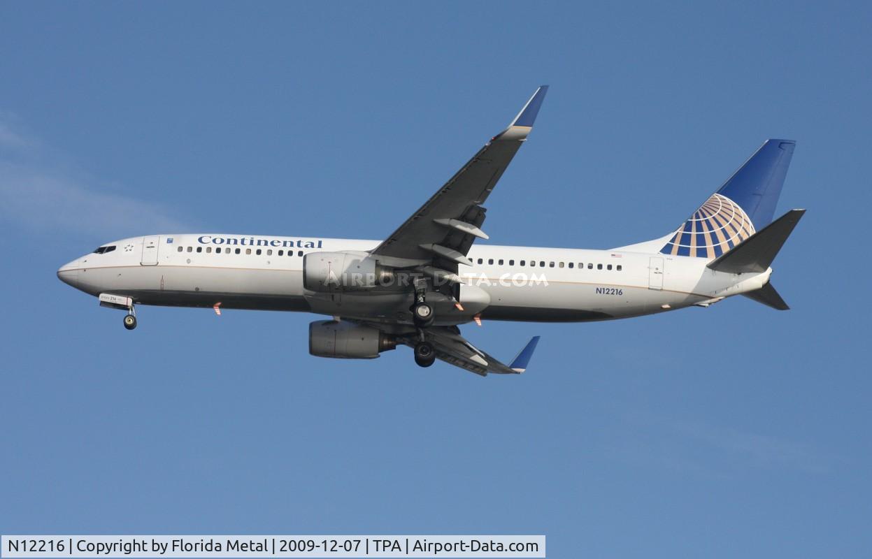 N12216, 1998 Boeing 737-824 C/N 28776, Continental 737-800