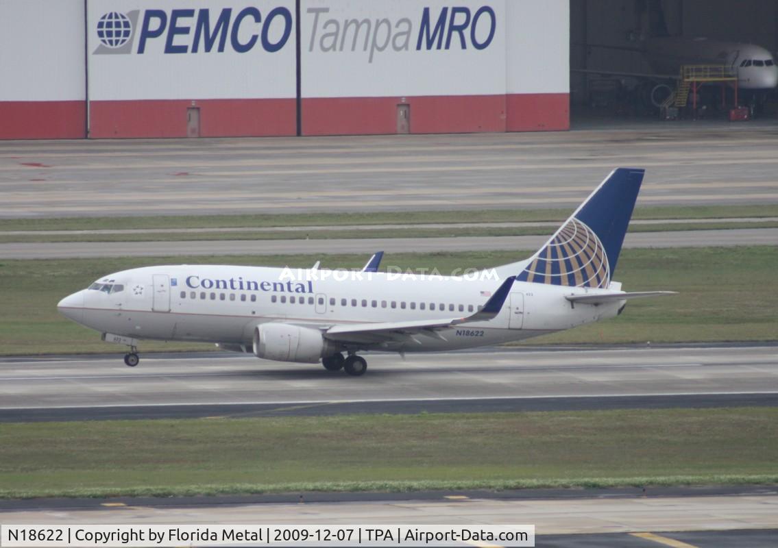 N18622, 1994 Boeing 737-524 C/N 27526, Continental 737-500